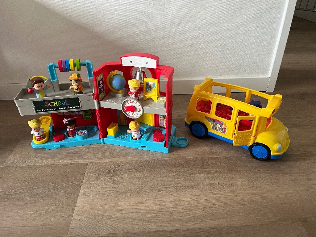 VTech school en schoolbus, Kinderen en Baby's, Ophalen of Verzenden, Gebruikt, 2 tot 4 jaar