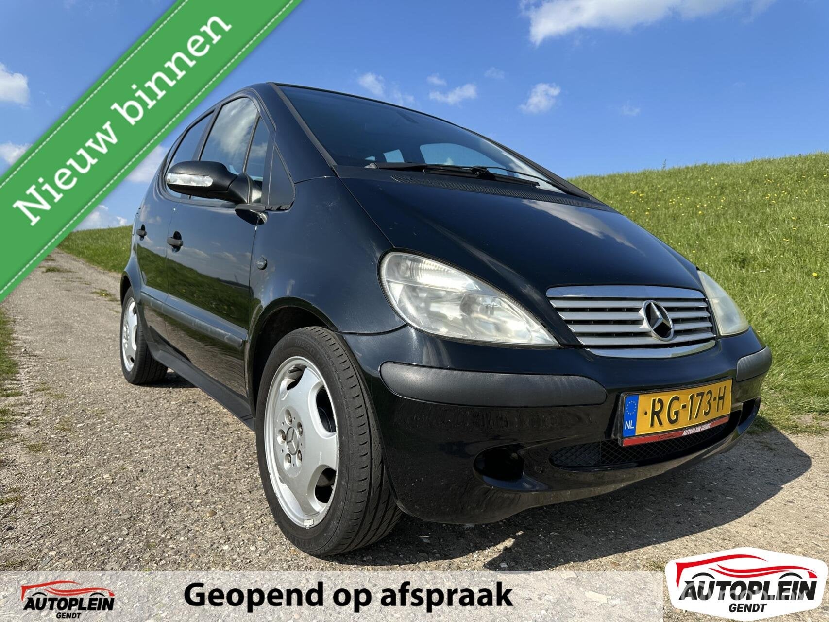 Mercedes A-klasse 140 Classic, Voorwielaandrijving, 1005 kg, 4 cilinders, Zwart