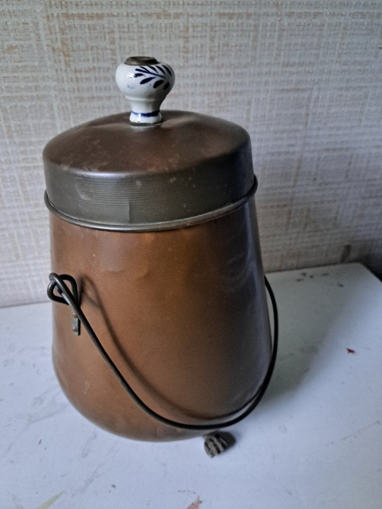 Doofpot, koper, Ophalen of Verzenden, Koper