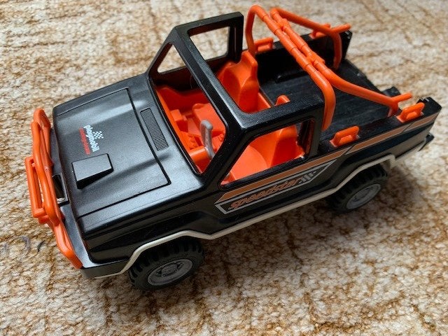Playmobil pick up 3399 (26 cm), de pick up is geplakt aan de, Ophalen of Verzenden, Gebruikt