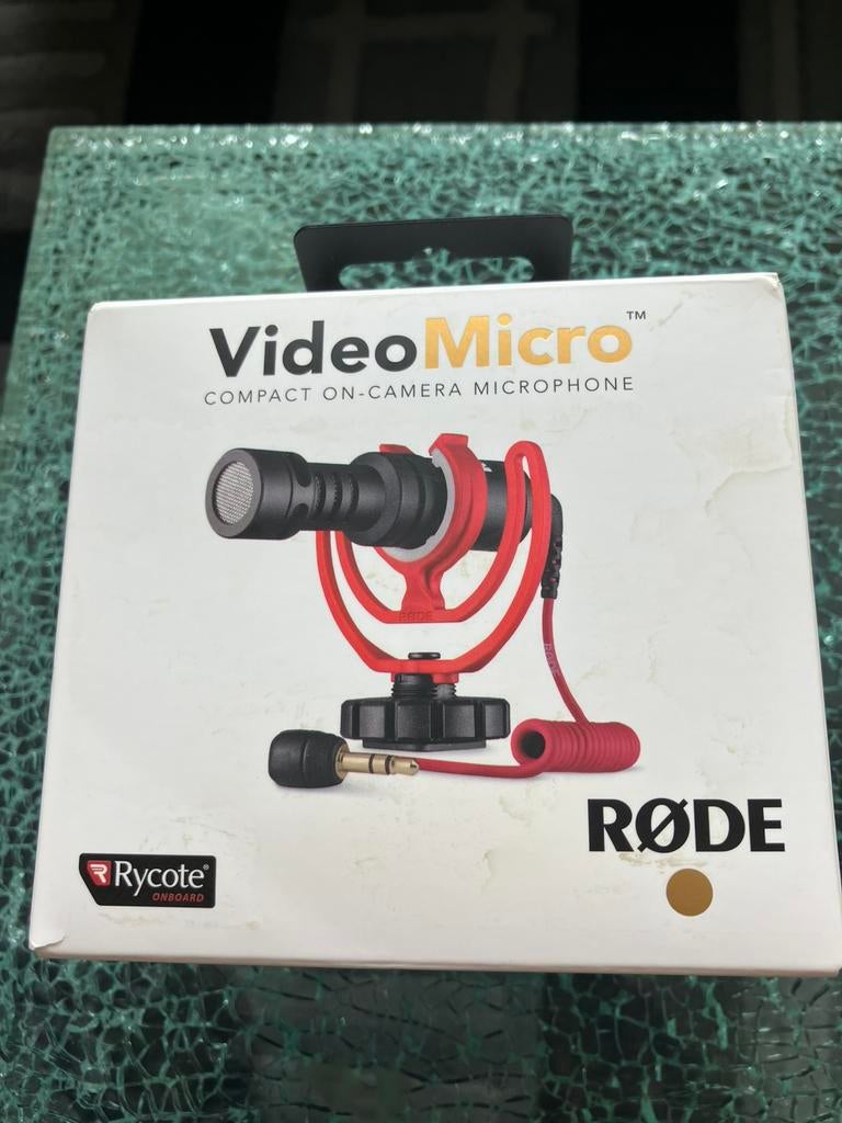 Rode Rycote video micro camera microphone, Ophalen of Verzenden, Nieuw