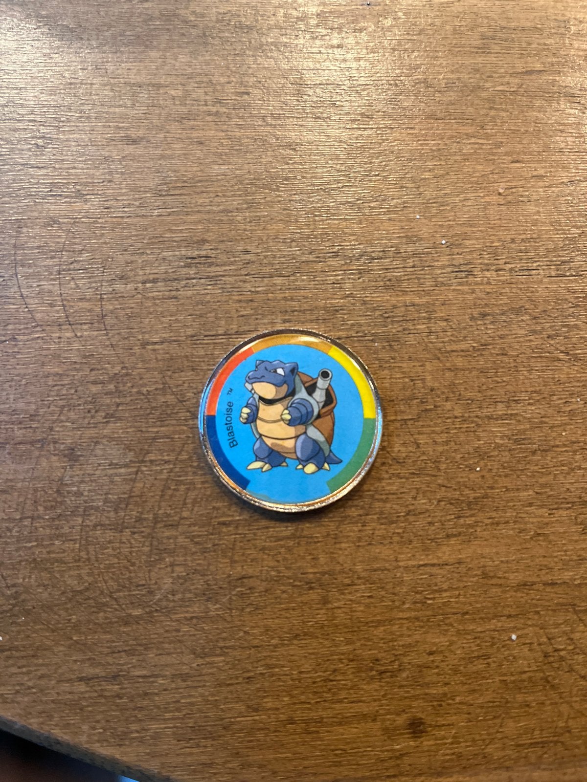 Pokémon Blastoise POG / Flippo, Hobby en Vrije tijd, Verzamelkaartspellen | Pokémon, Ophalen of Verzenden, Gebruikt, Overige typen