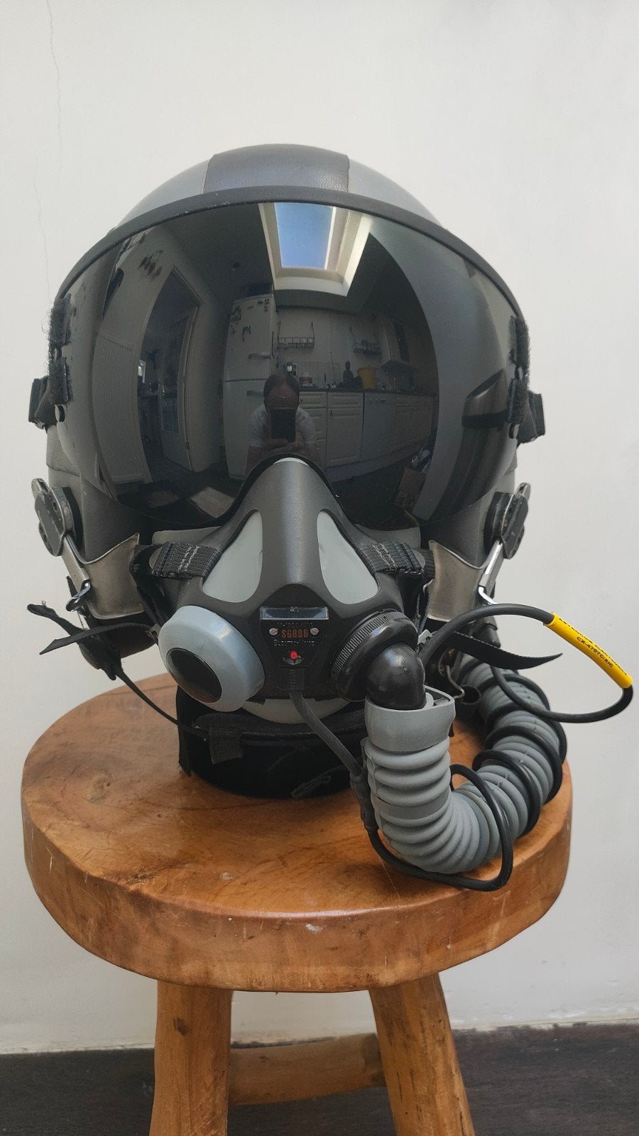 Piloten helm Hgu-55/p met Mbu-20, Ophalen of Verzenden, Gebruikt