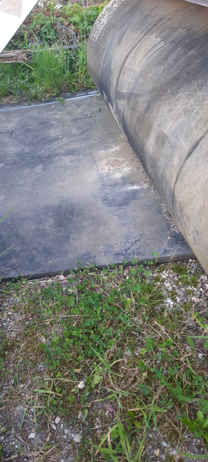 GRATIS - 2x Rubberen (stal) mat, Ophalen, Rubber