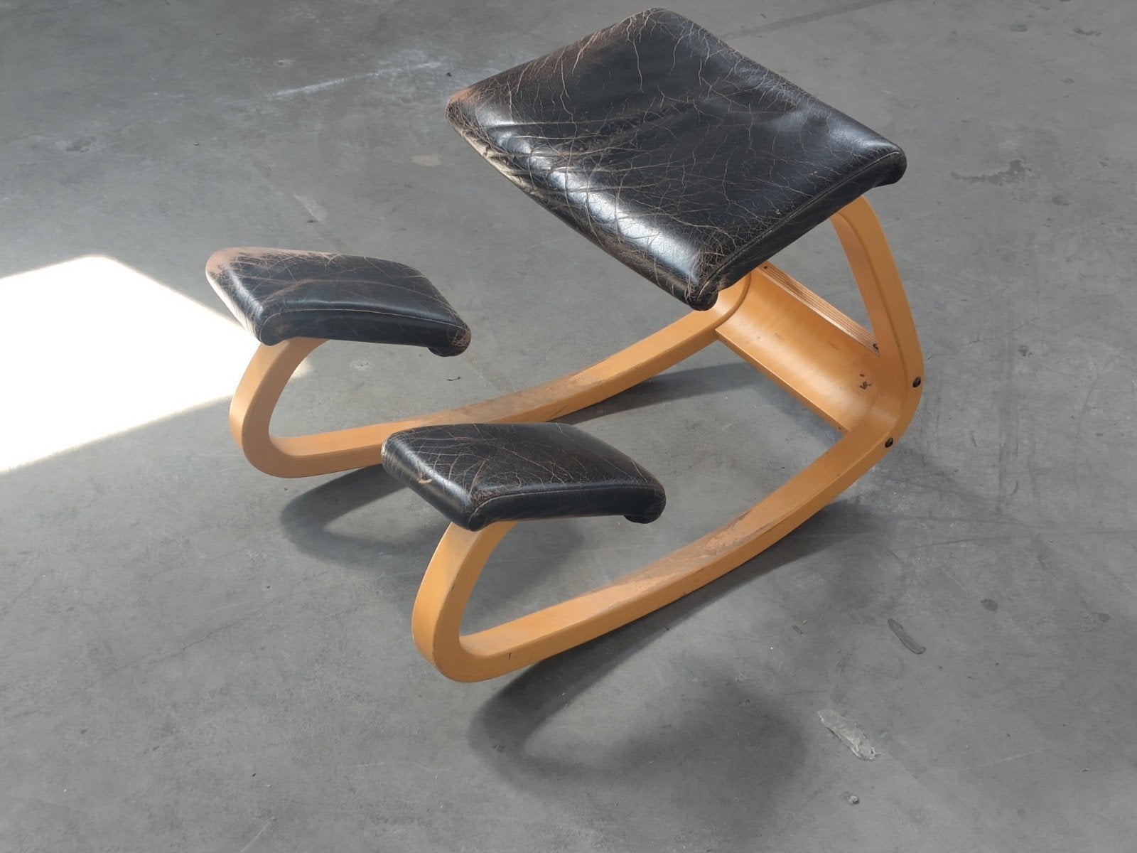 Stokke balans, Huis en Inrichting, Bureaustoelen, Ophalen, Gebruikt, Zwart, Mercatorweg 12