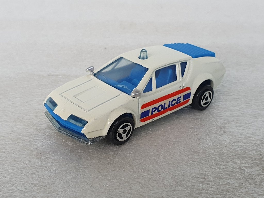 Majorette: Alpine Renault A 310 Police Car, Ophalen of Verzenden, Gebruikt, Auto