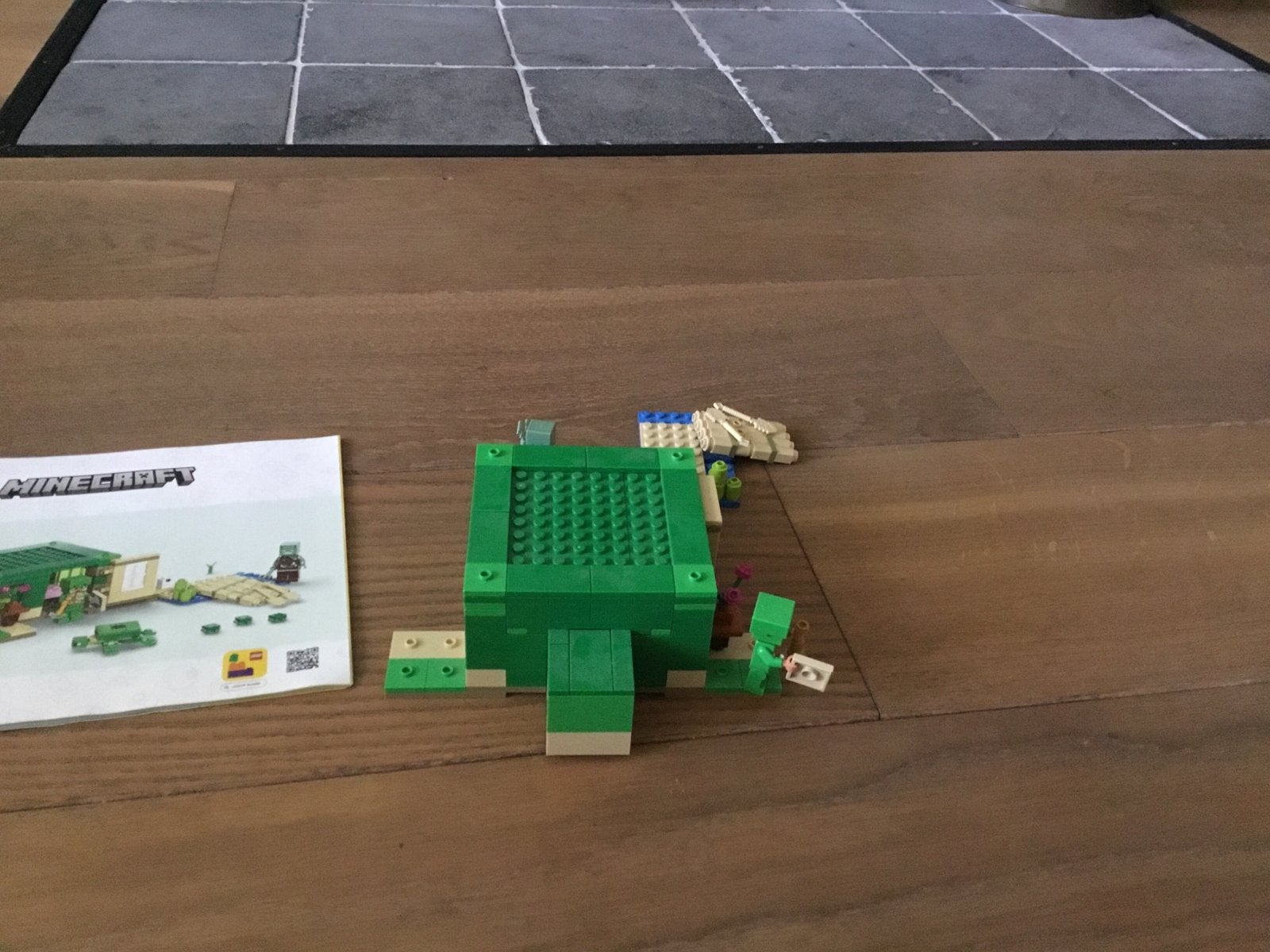 Lego Minecraft 21254 De Schildpadstrandwoning, Minecraft, Lego, Ophalen of Verzenden, Zo goed als nieuw