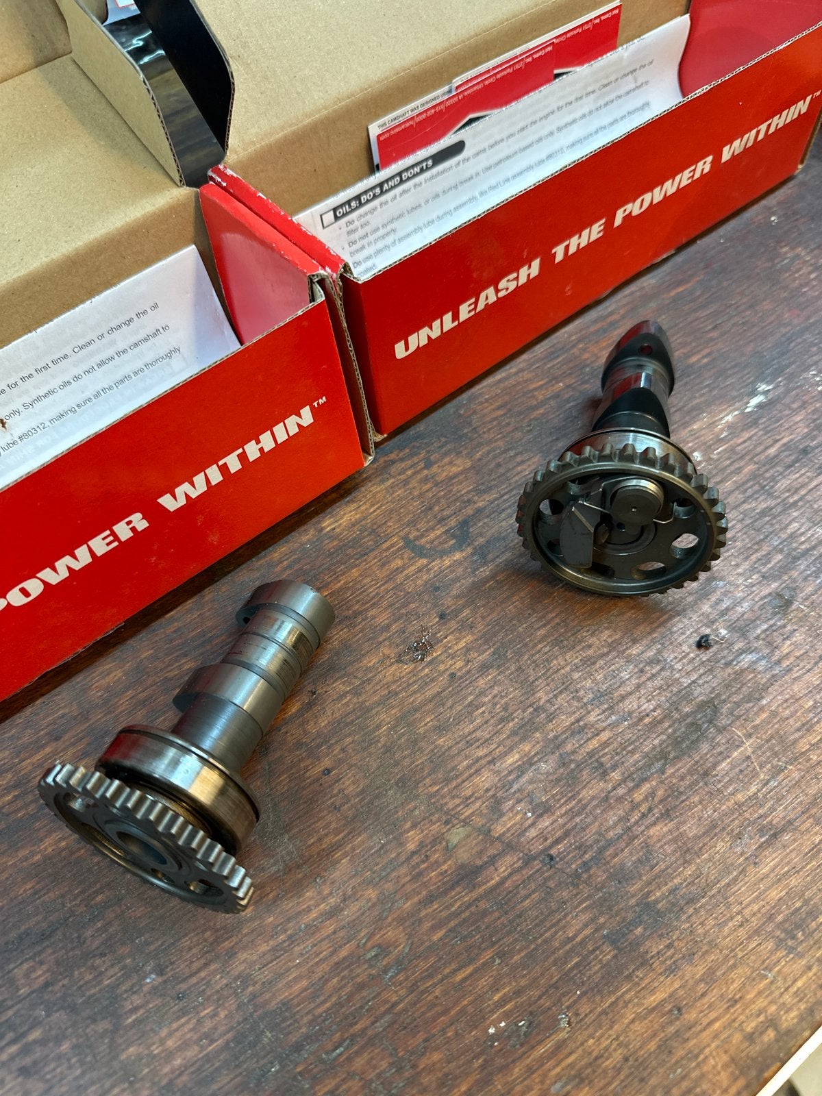 Nokkenas Set Yamaha YZ 250F 2014-2015 - Stage 2, Motoren, Ophalen of Verzenden, Gebruikt