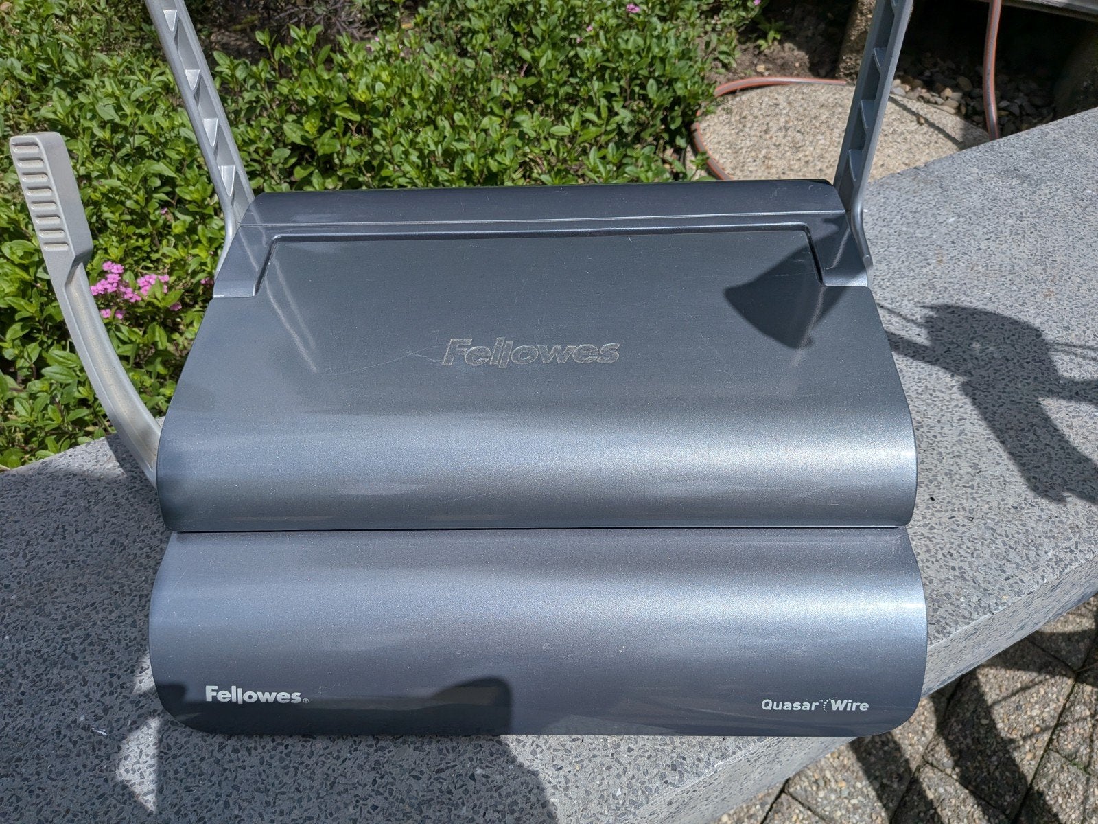 Fellowes Quasar Wire inbindapparaat, Ophalen, Gebruikt