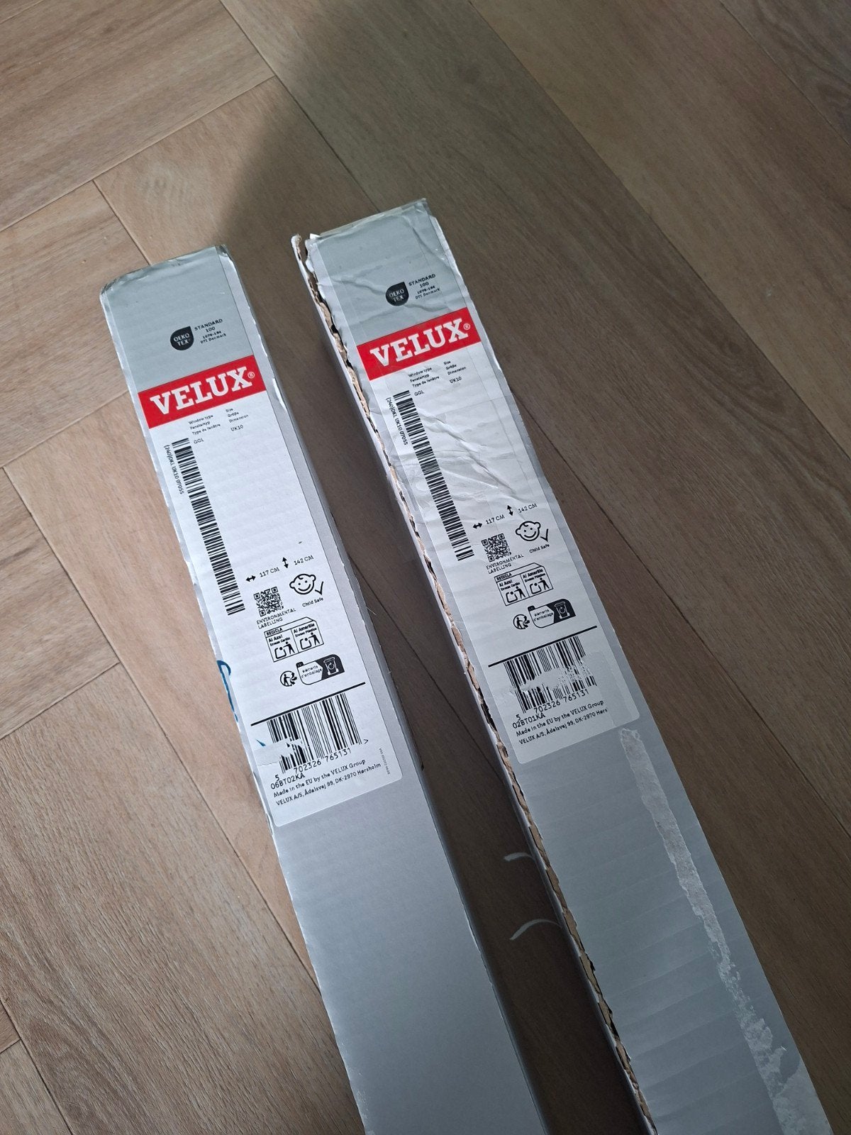 Nieuwe Velux GGL UK 10 rolgordijnen, verduisterend / grijs, Ophalen, Overige merken, Verduisterend, Nieuw