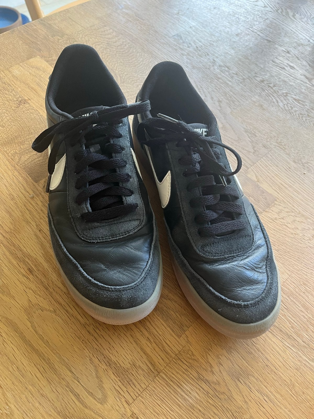 Zwarte Nike sneakers, maat 42,5 - Goede staat, Ophalen of Verzenden, Gedragen, Zwart, Sneakers of Gympen