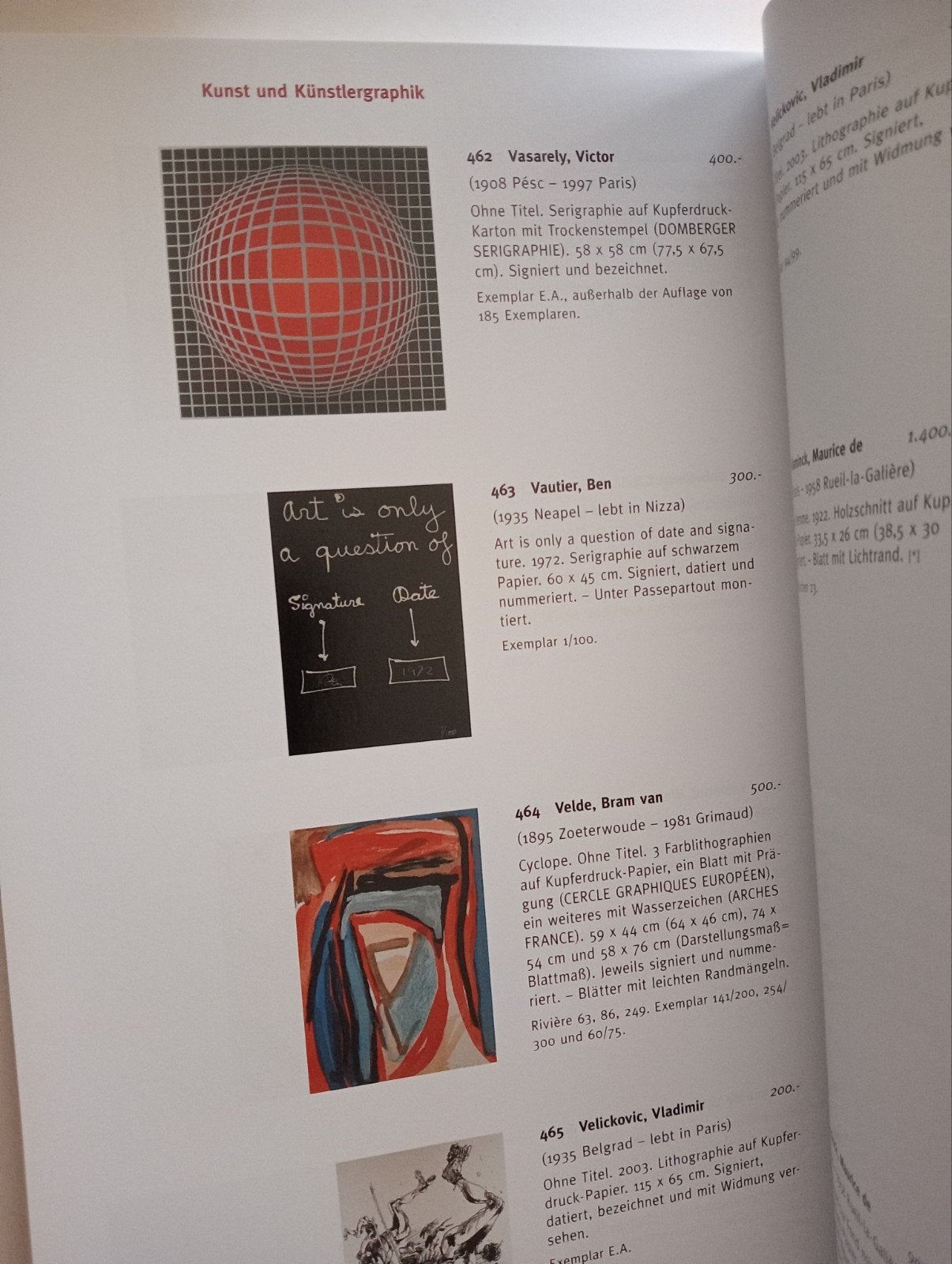 Jeschke -Van Vliet Veilingcatalogus 2009 Berlijn, Verzenden, Gelezen