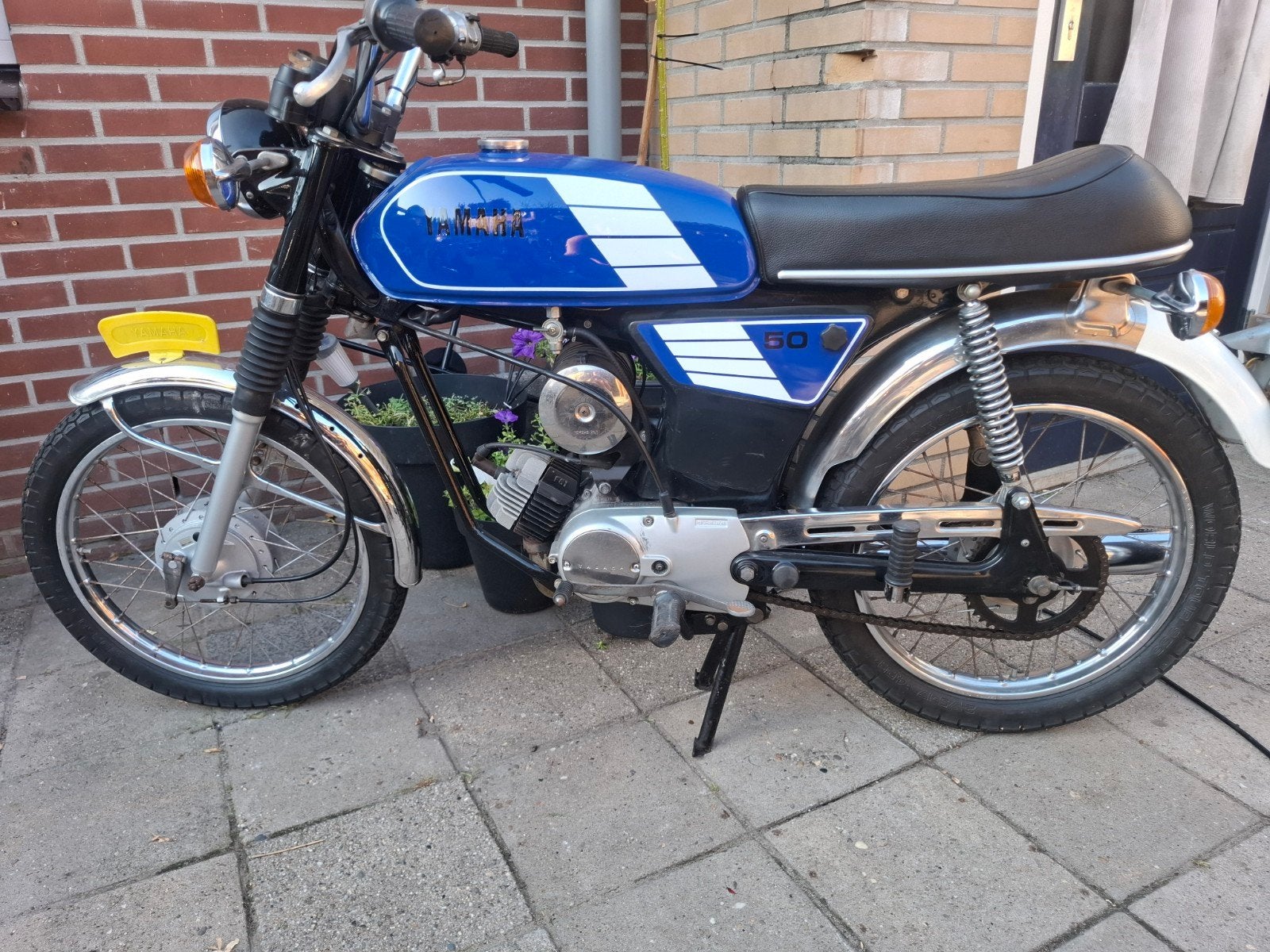 Yamaha FS1 50cc Bromfiets - Klassieke Schoonheid, Ophalen of Verzenden