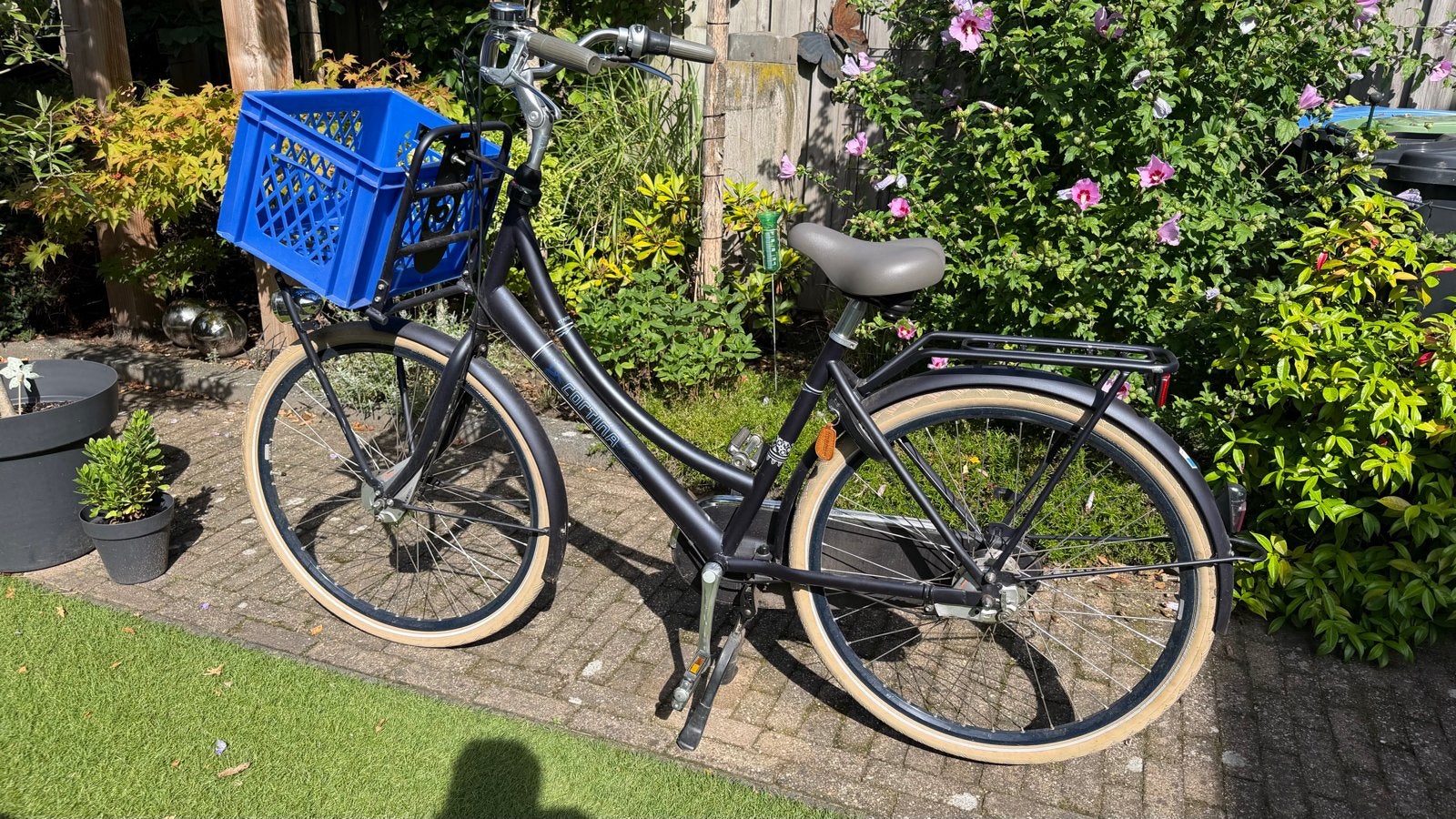 Cortina U4 Family moederfiets - 7 versnellingen - Framemaat, Gebruikt, Dubbele standaard, 0 zitjes, 50 tot 53 cm