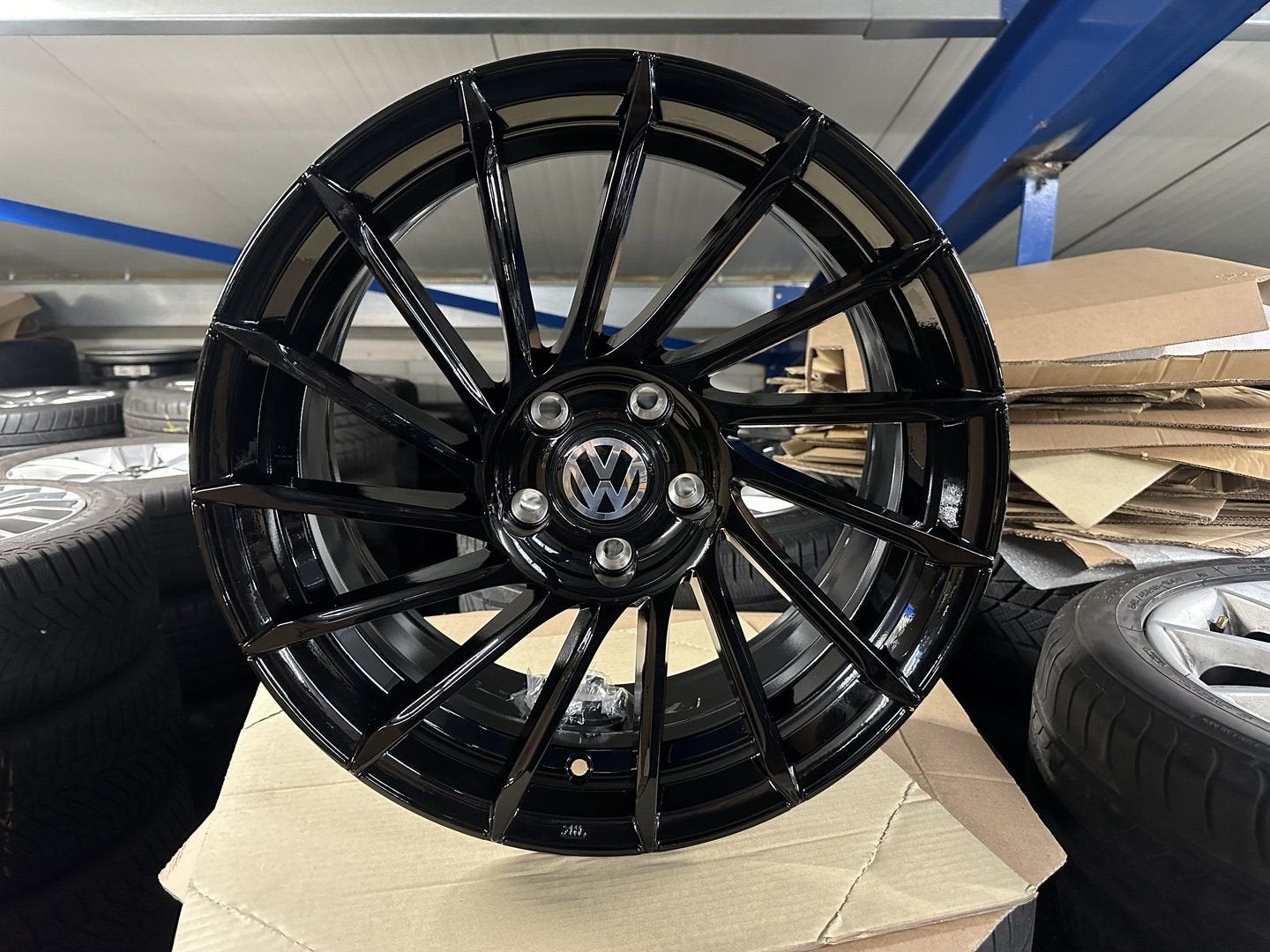 NIEUW 18inch Audi VW Seat BMW  Mercedes Vossen Style! 5x112, 18 inch, -, -, Banden en Velgen