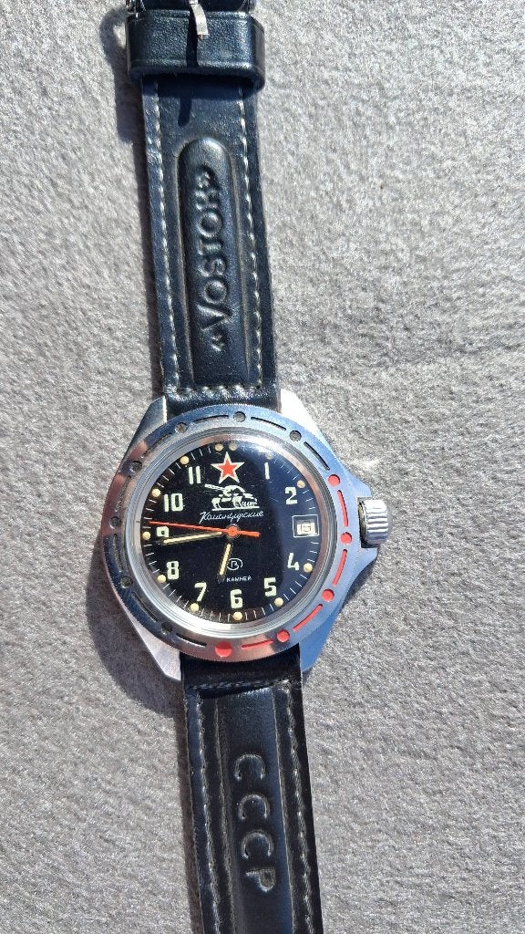 Vostok Komandirskie-polshorloge, Verzenden, Landmacht, Overige gebieden, Overige typen