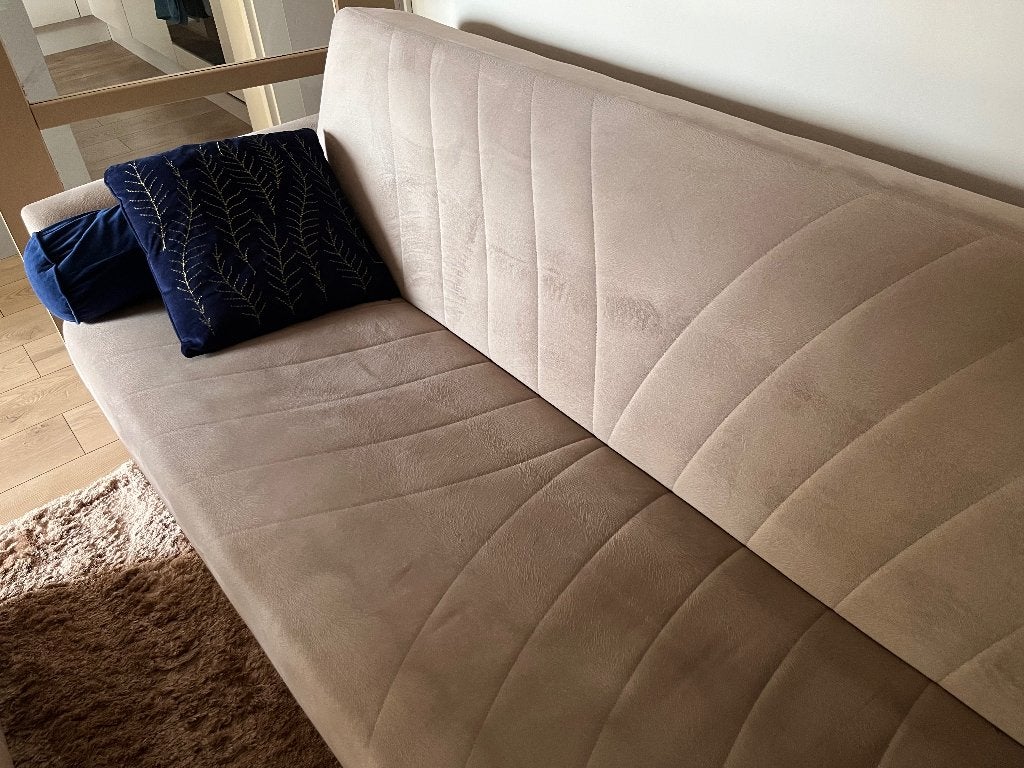 (Slaap)bankstel incl hocker, Ophalen, Minder dan 75 cm, Driepersoons, Rechte bank
