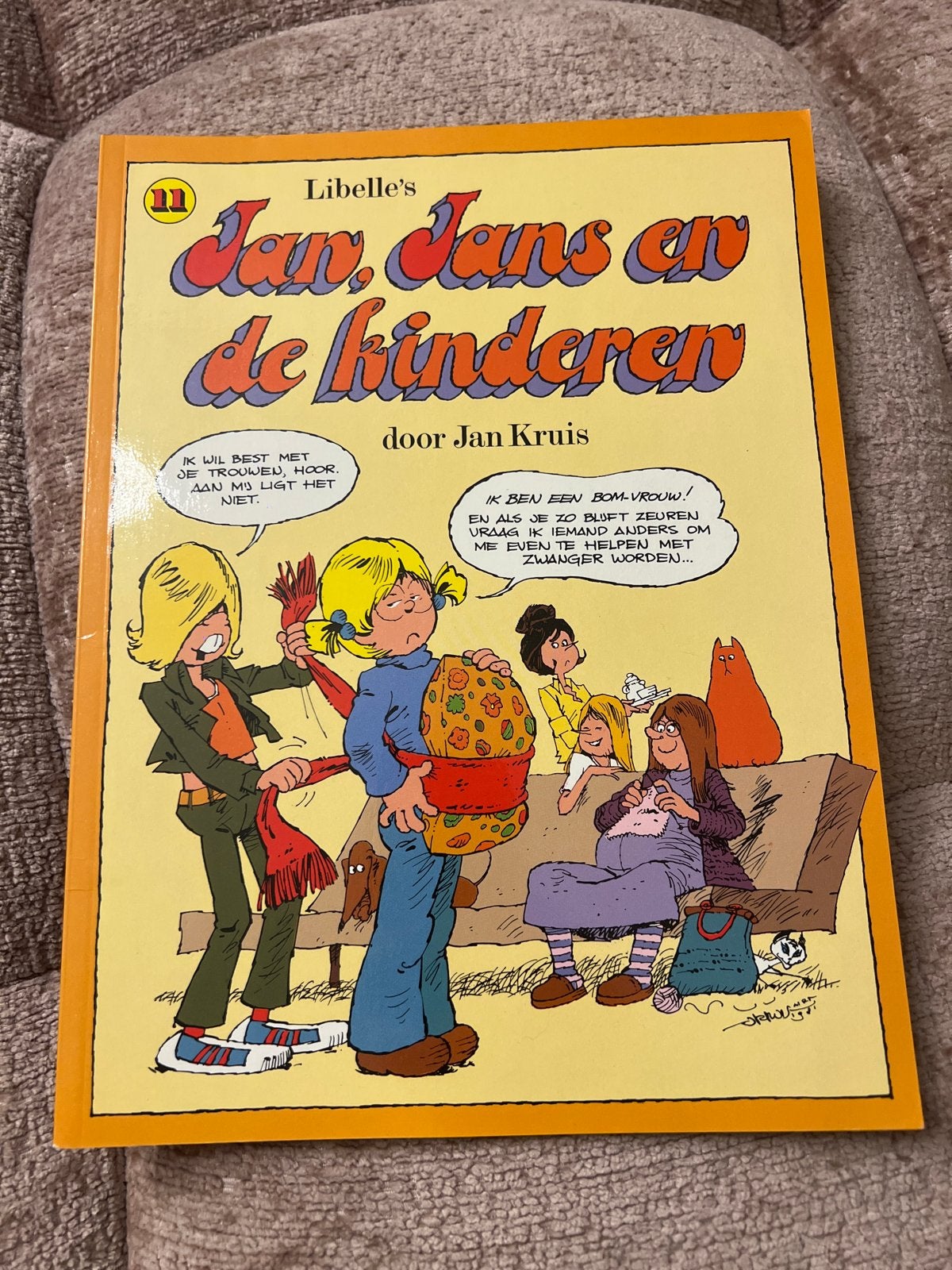Jan, Jans en de Kinderen - Libelle's 11, Eén stripboek, Ophalen of Verzenden, Gelezen
