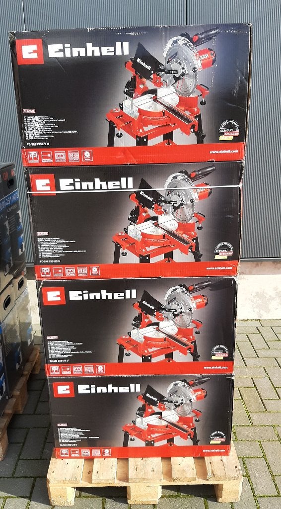 Einhell TC-SM 2531/2U Afkortzaag inclusief onderstel!!, Ophalen, Nieuw, 250 cm of meer, Planken