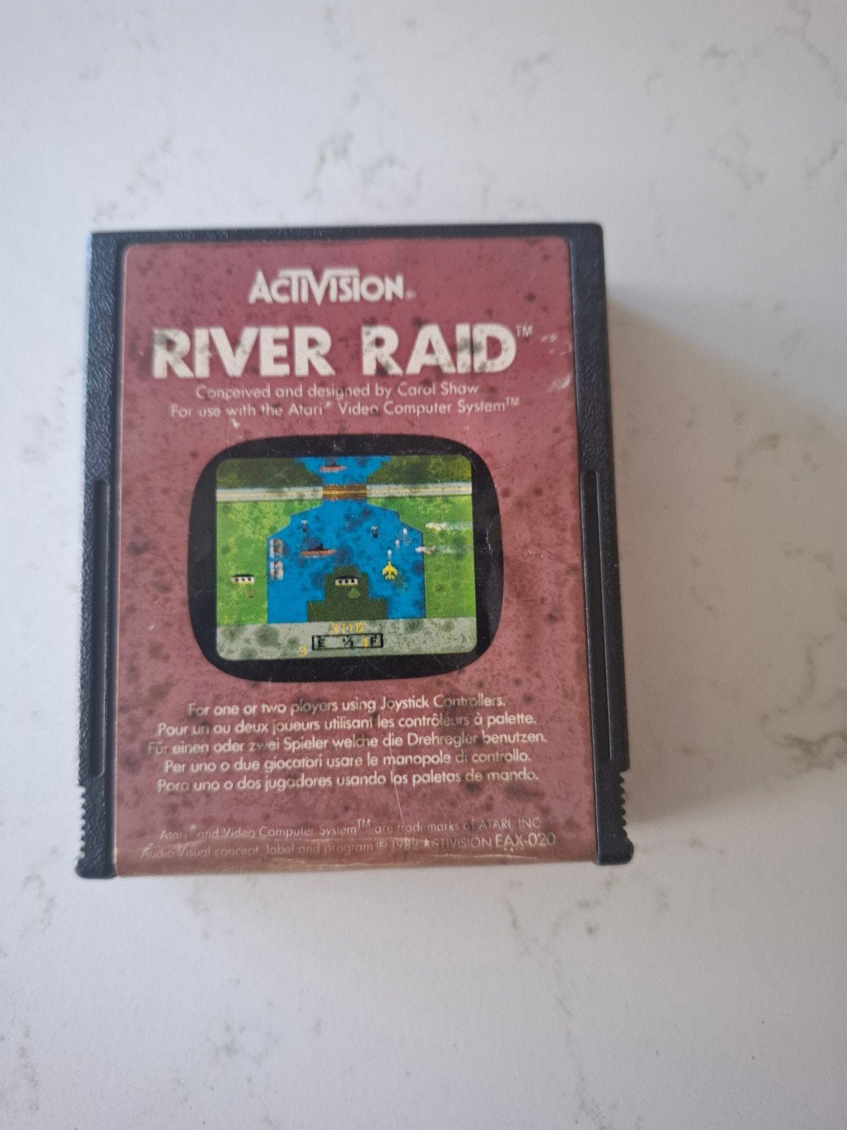 Activision River Raid - Atari Video Computer System, Spelcomputers en Games, Games | Atari, Ophalen of Verzenden, Atari 2600