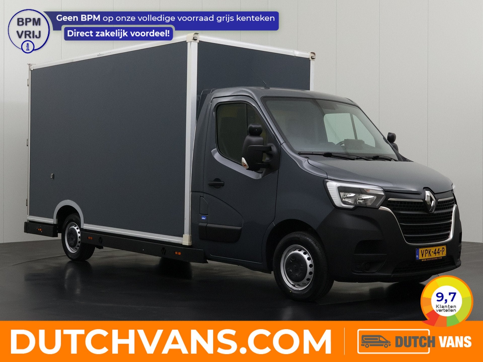 Renault Master 2.3DCi 150PK Automaat Bakwagen Lowliner | Spe, Dealer onderhouden, Gebruikt, Euro 6, 4 cilinders