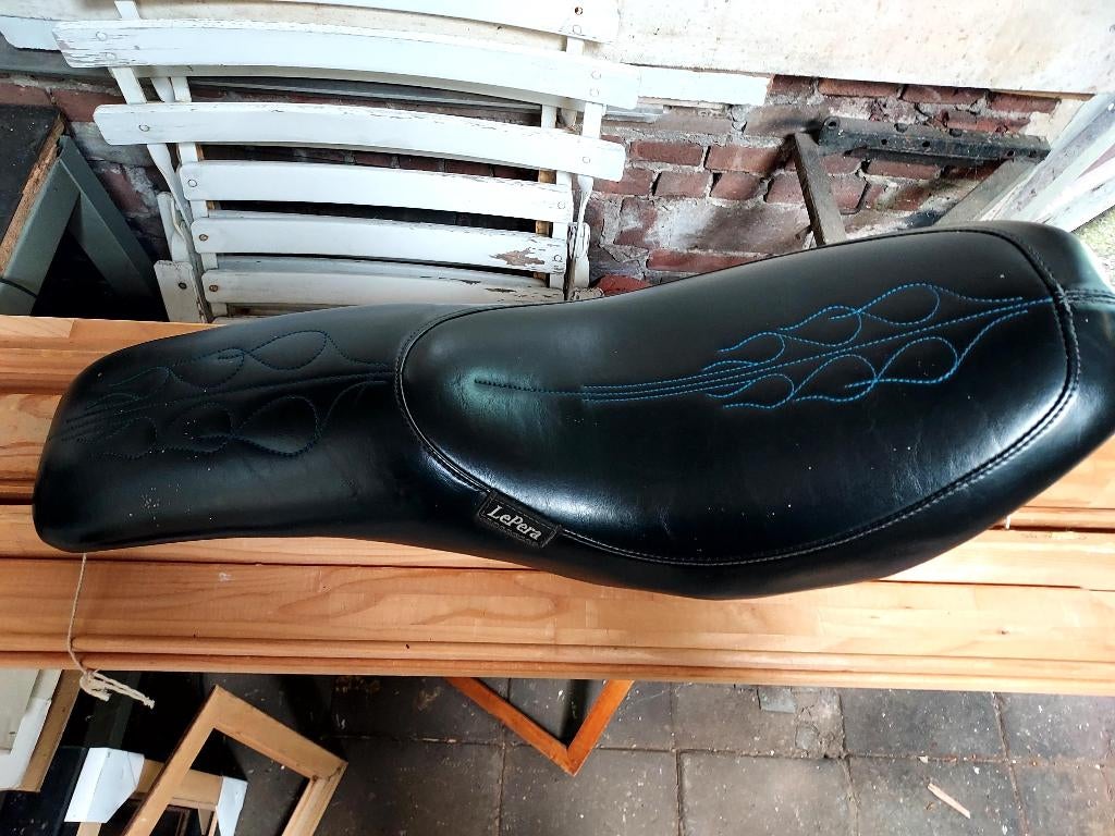 LePera zadel Harley shovel 4 speed., Ophalen, Gebruikt