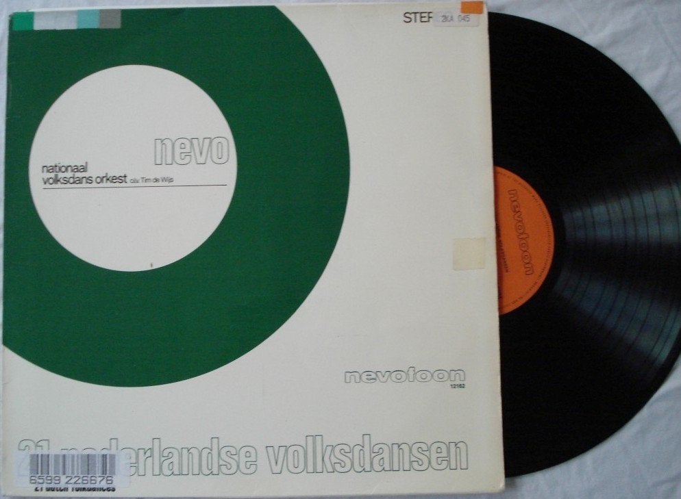 Nationaal Volksdans Orkest - 21 Nederlandse volksdansen, LP, Gebruikt, Ophalen of Verzenden, 12 inch