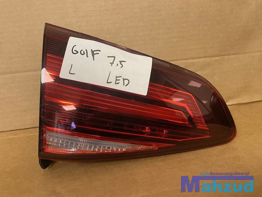VW GOLF 7.5 HATCHBACK LED Links binnen achterlicht 2012-2019, Auto-onderdelen, Verlichting, Gebruikt, Volkswagen, Volkswagen AG