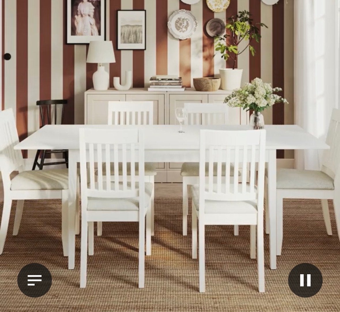 Uitschuifbare eettafel wit - IKEA, Ophalen, Gebruikt, 50 tot 100 cm, 150 tot 200 cm