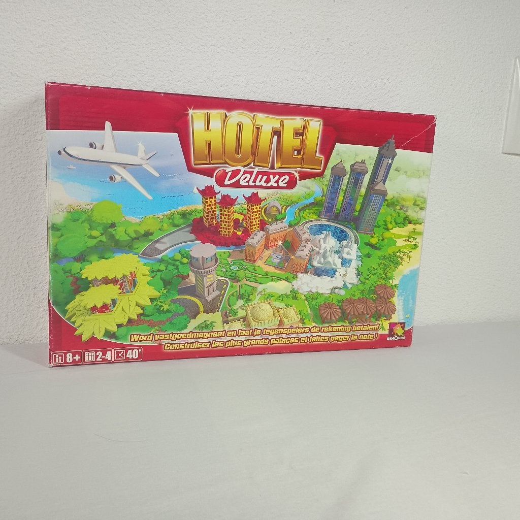 hotel deluxe, Een of twee spelers, Ophalen of Verzenden, Gebruikt, Asmodee