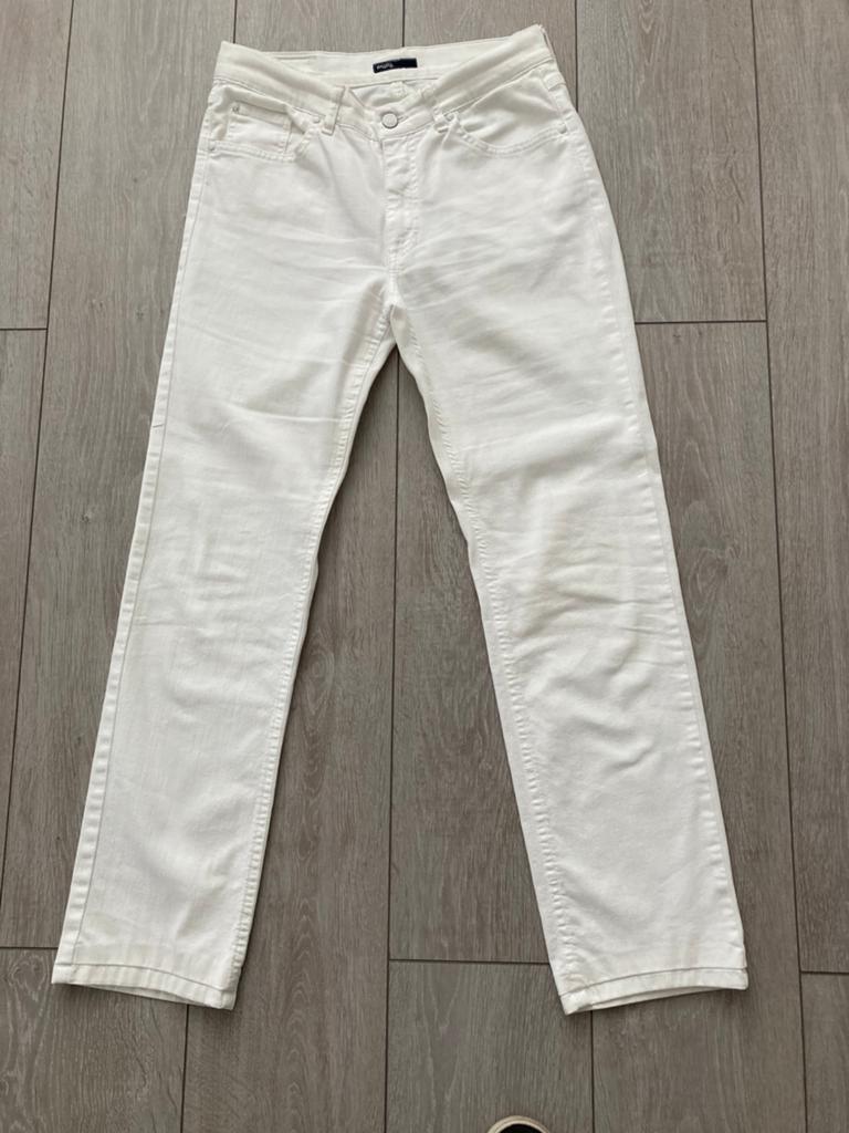 Angels witte spijkerbroek, Ophalen of Verzenden, Zo goed als nieuw, Maat 38/40 (M), Wit