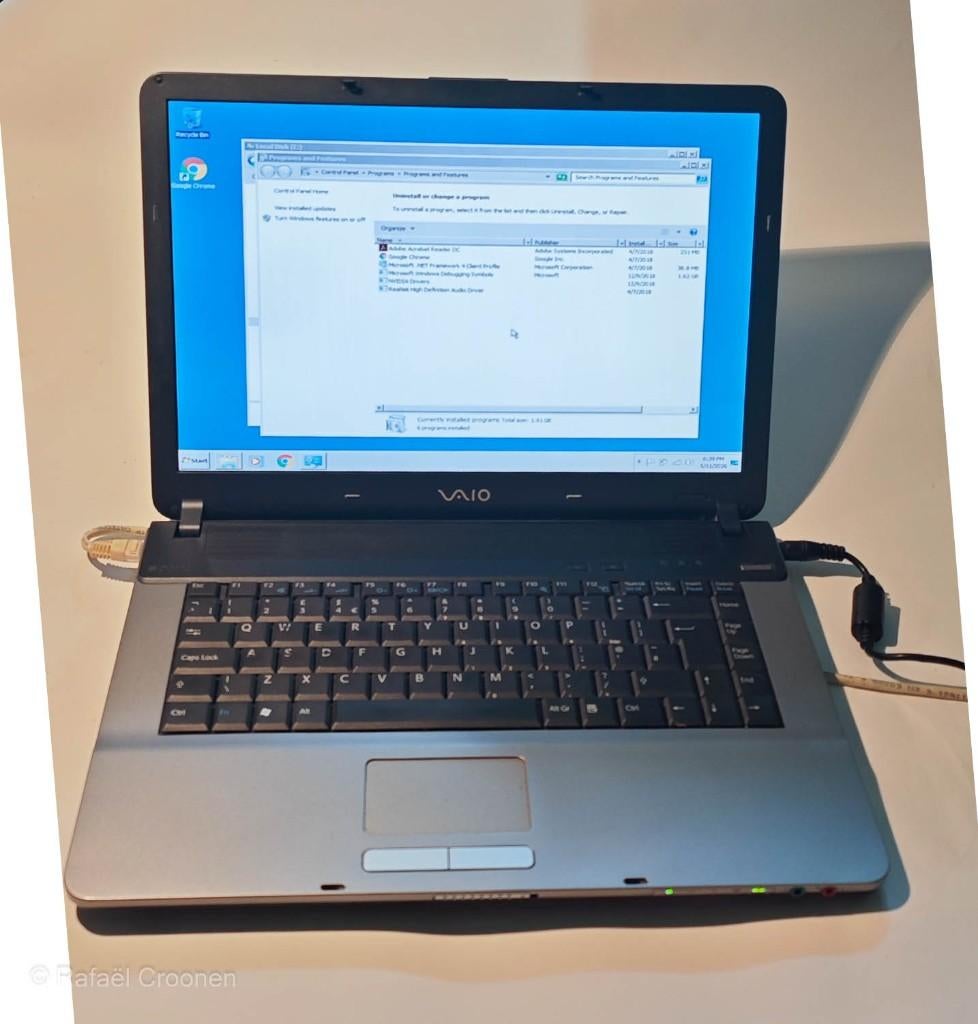 Sony VAIO VGN-FS295VP Laptop, Computers en Software, Windows Laptops, Gebruikt, Minder dan 4 GB, Verzenden, Sony Vaio