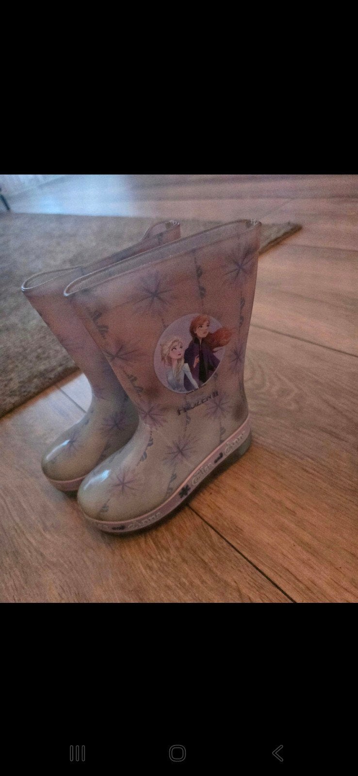regenlaars frozen (maat 35), Ophalen of Verzenden, Meisje