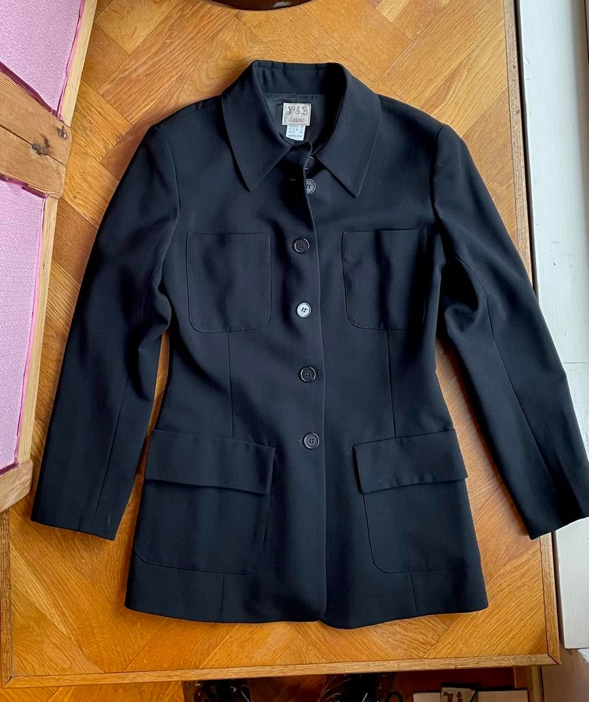 Zeer mooie kwaliteitsblazer maat 38, Ophalen of Verzenden, Zo goed als nieuw, Maat 38/40 (M), Zwart
