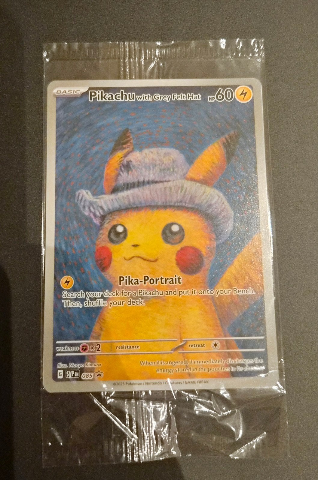 Te koop: Pikachu van Gogh sealed