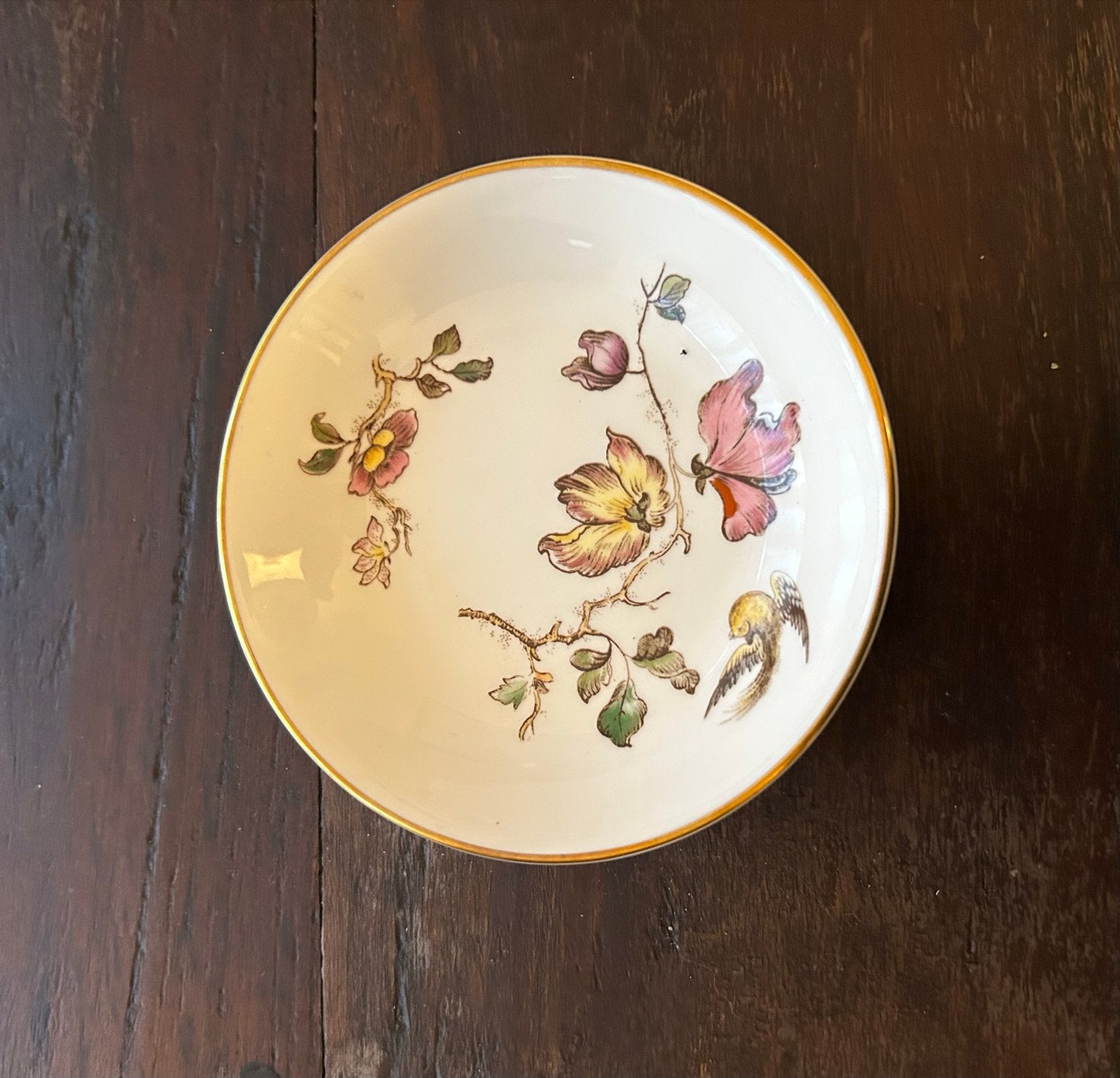 Vintage Wedgwood "Swallow" mini schaaltje / Trinket dish, Ophalen of Verzenden
