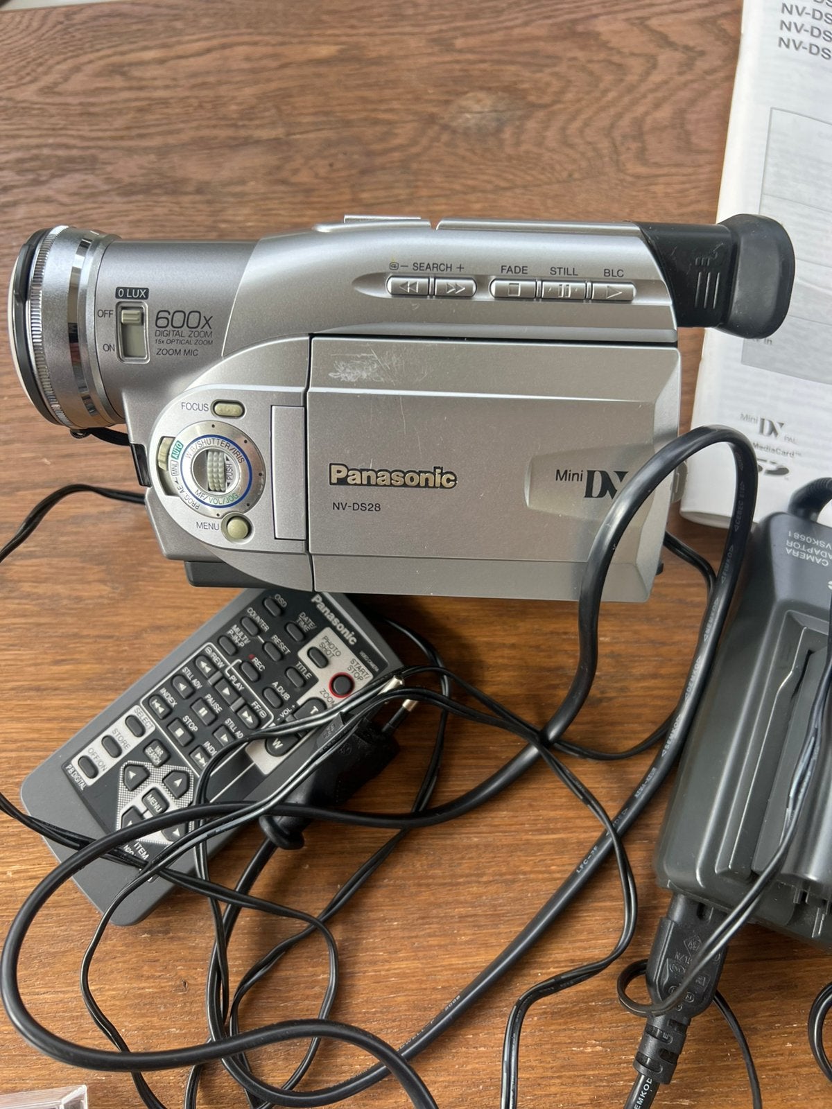 Videocamera panasonic NV-DS28 o.a om te digitaliseren, Mini dv, Gebruikt, Panasonic, 20x of meer