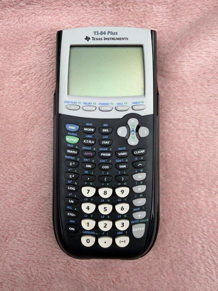 TI-84 Plus Texas Instruments, Ophalen of Verzenden, Gebruikt