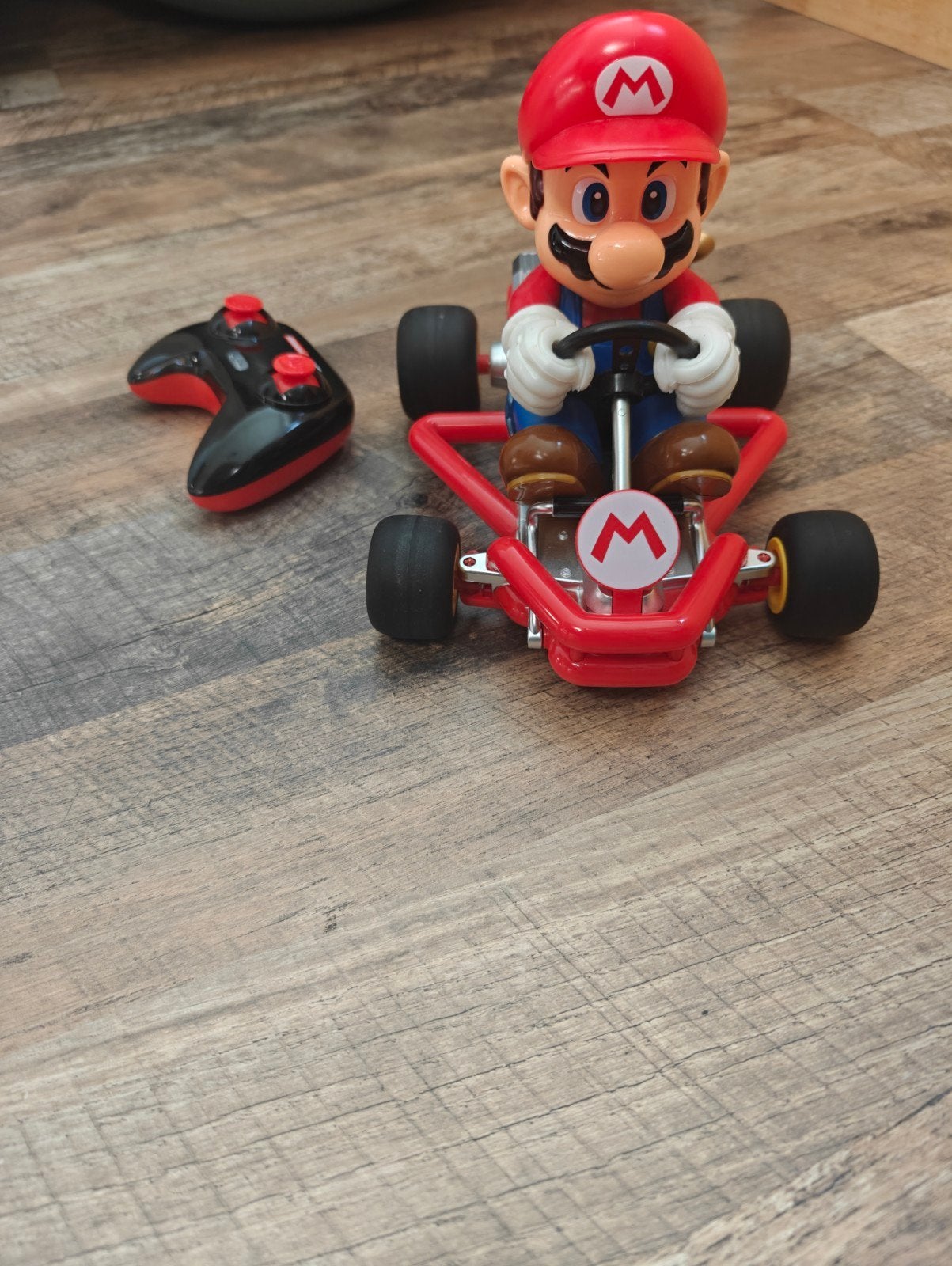 Mario Kart RC Auto met Afstandsbediening, Zo goed als nieuw, Auto onroad, RTR (Ready to Run), Overige schalen