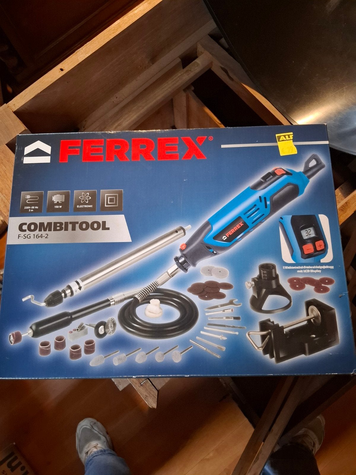 Ferrex Combitool F-SG 164-2 - Nieuw in doos, Ophalen of Verzenden, Nieuw, Multitool, Overige merken