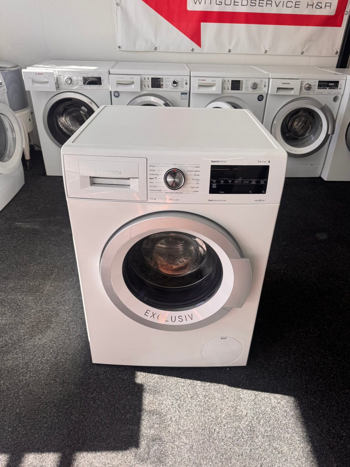 BOSCH 1400 SERIE 6 A+++ 8 KG met 2 jaar garantie, N, N, Ophalen of Verzenden, Voorlader