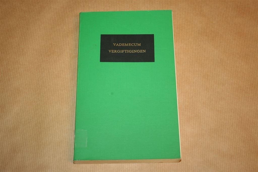 Vademecum vergiftigingen, Boeken, Ophalen of Verzenden, Gelezen
