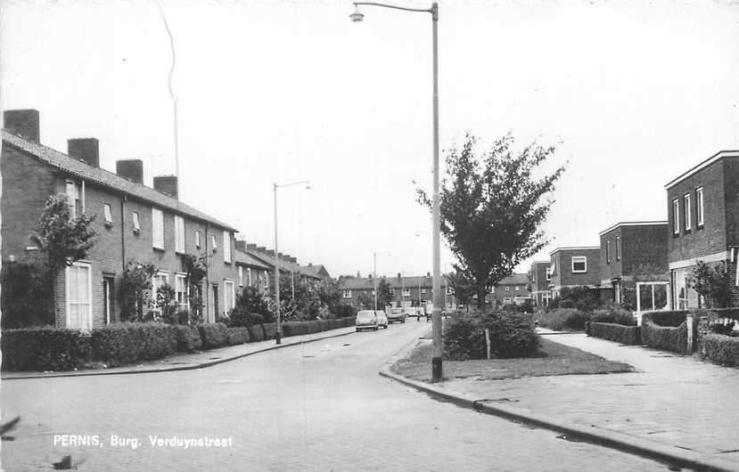 300-199-035 Pernis Rotterdam Burg. Verduynstraat, Verzenden, Voor 1920, Zuid-Holland