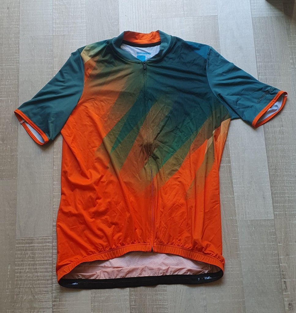 Nieuwe Shimano fiets jersey shirt heren maat L, Ophalen of Verzenden, Nieuw, Kleding