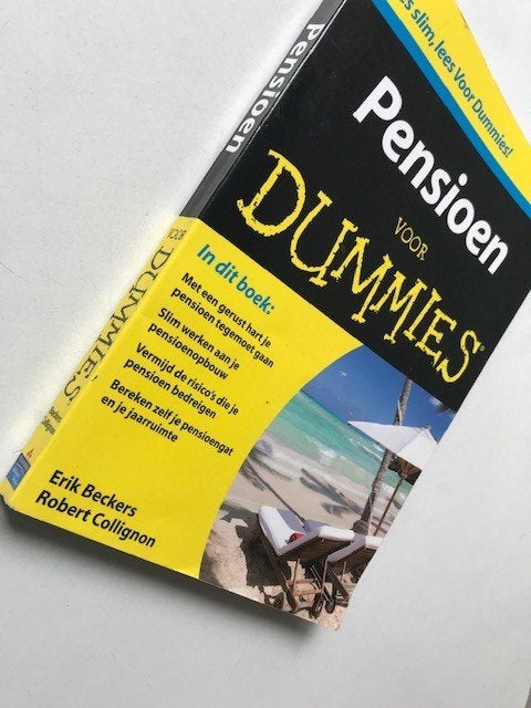 Pensioen voor Dummies, Ophalen of Verzenden, Zo goed als nieuw, Erik Beckers