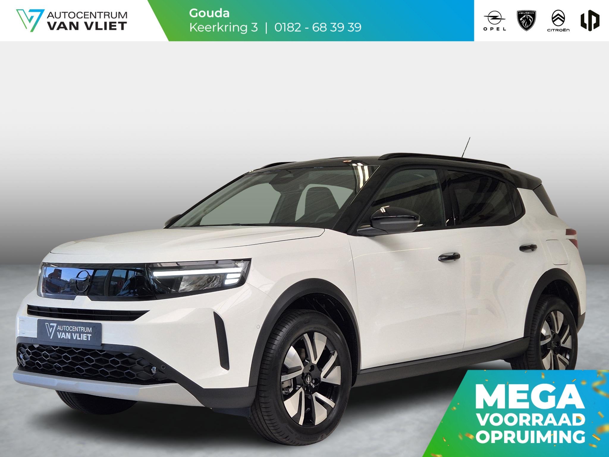 Opel Frontera Electric GS 44 kWh | Navigatie | Achteruitrijc, 12 maanden, Stof, Gebruikt, Origineel Nederlands