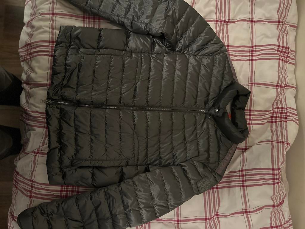 Dames Parajumper Techno Hybrid Puffer jas maat L, Ophalen of Verzenden, Zo goed als nieuw, Zwart