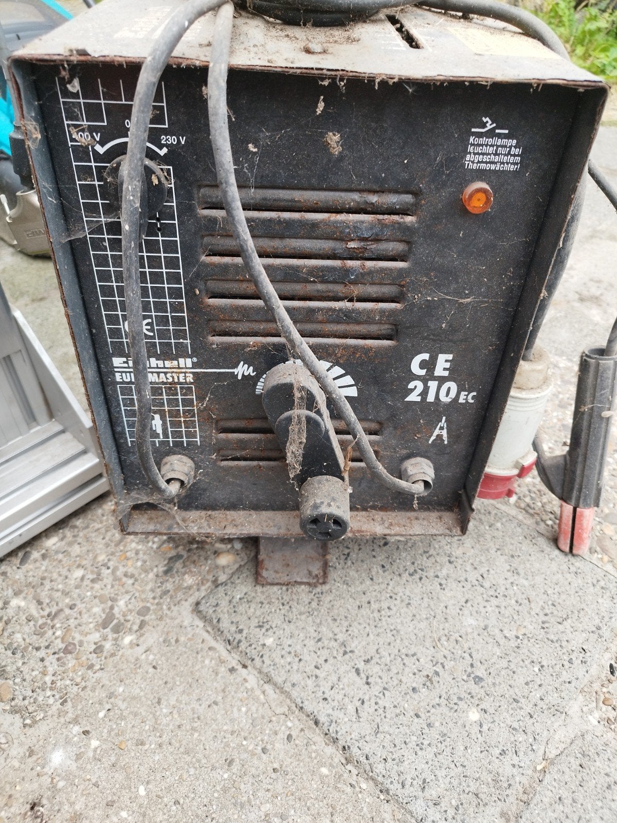 Einhell Euromaster CE 210 ec lasapparaat, Ophalen of Verzenden, Gebruikt, 250 ampère of meer, Elektroden