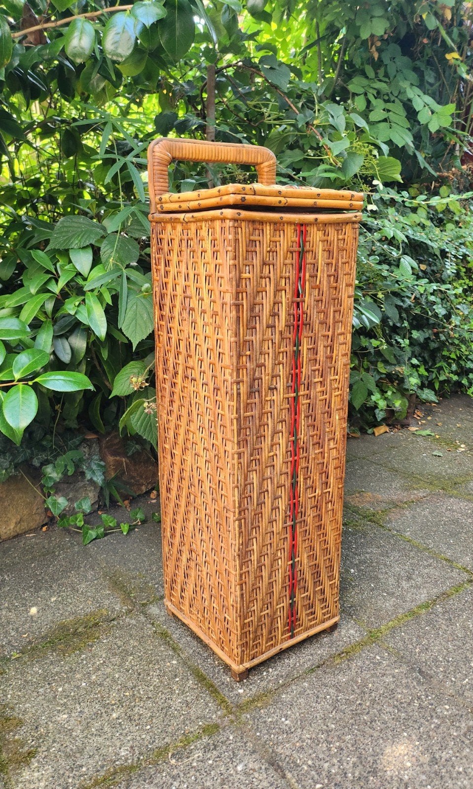 Vintage French Hache à Pain French Box Umbrella Stand, Ophalen of Verzenden