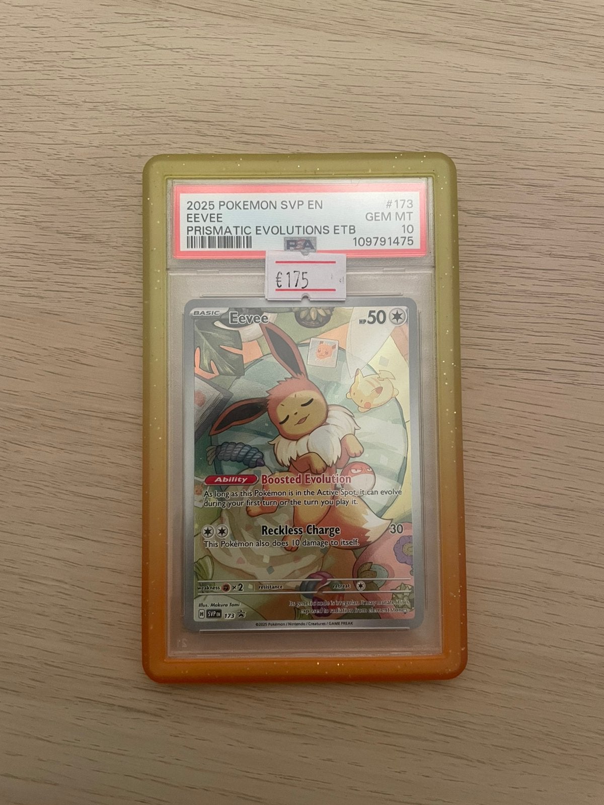 Eevee Promo PSA 10, Ophalen of Verzenden, Zo goed als nieuw